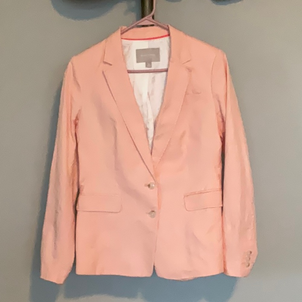Banana Republic Women’s Blazer, Salmon Color, Size 10